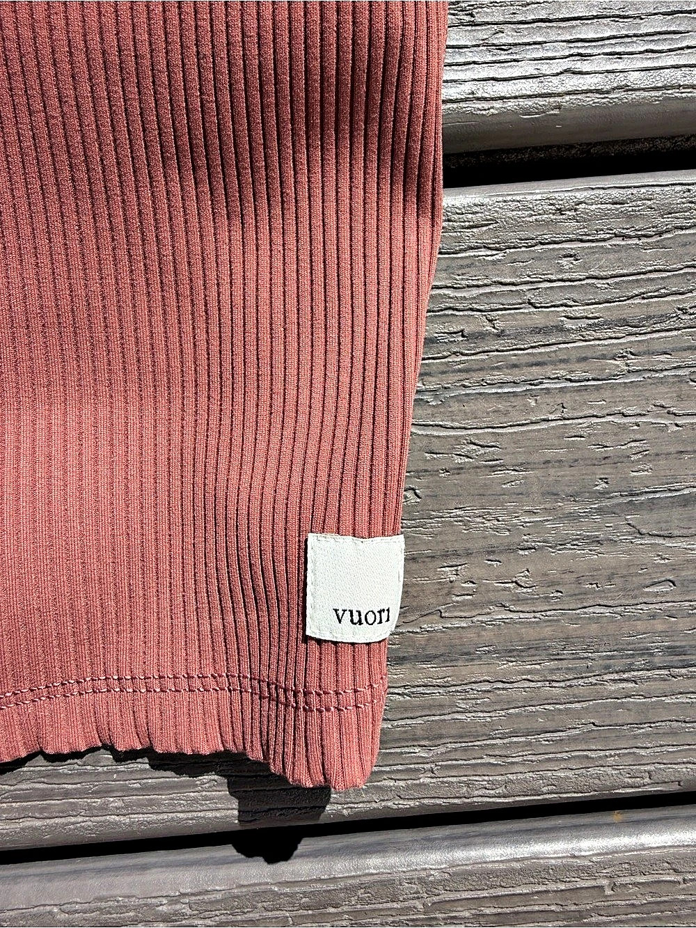 vuori Ribbed Tank Top - Picture 2 of 3